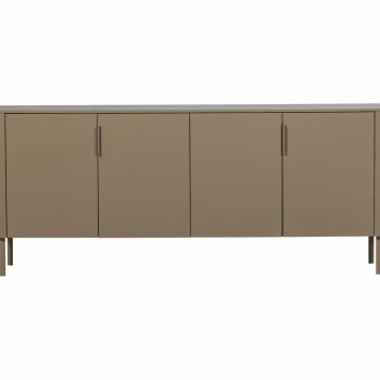 Outlet WOOOD Gunnar Dressoir 200 Cm Grenen Mud