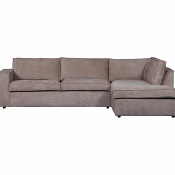 Online WOOOD Hajo Hoekbank Rechts Chenille Taupe