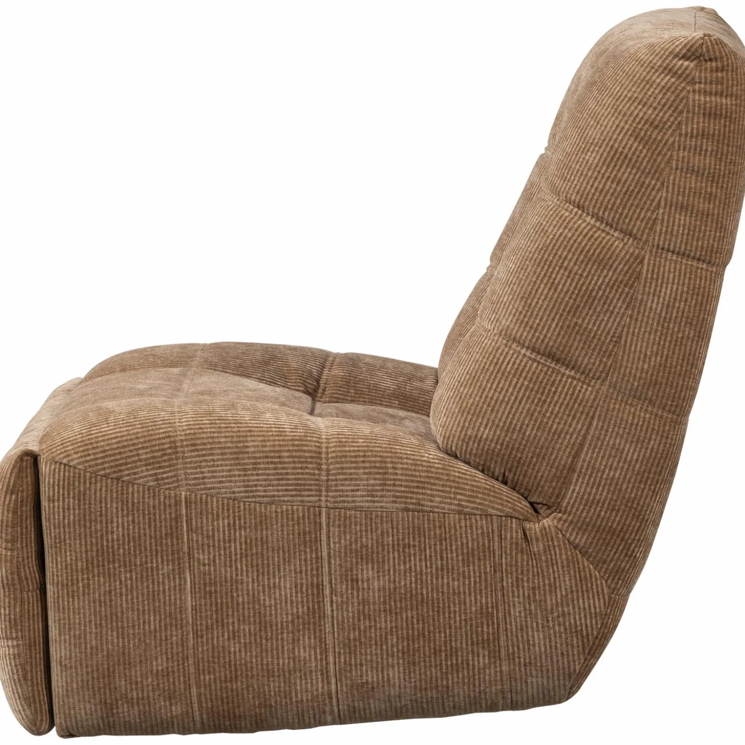 hein-relaxfauteuil-elektrisch-eKaoRhNm-4.webp Clearance WOOOD Hein Relaxfauteuil Elektrisch Geweven Rib Lichtbruin