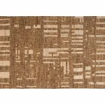 Clearance WOOOD Ian Handgeweven Vloerkleed Wol/katoen Bruin 170 X 240 Cm