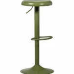 Best WOOOD Isaac Barkruk Metaal Warm Groen