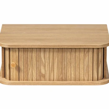 New WOOOD Jena Hangend Nachtkastje Links/rechts Hout Naturel