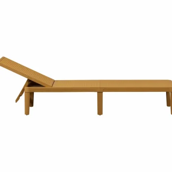 New WOOOD Jinte Ligbed Tuin Kunststof Geel