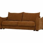 Fashion WOOOD Jonne 3-zits Slaapbank Chenille Bruin