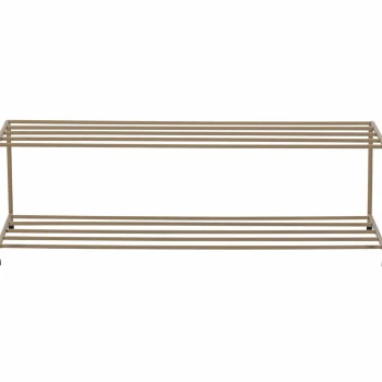 Best WOOOD Josse Staand Schoenenrek Metaal Militair Bruin