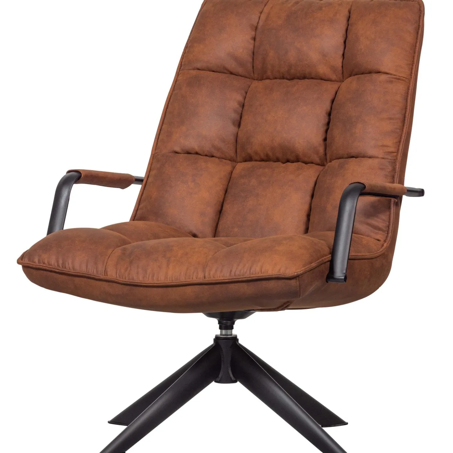 jouke-draaifauteuil-met-armleu-KvtMgwwQ-0.webp Fashion WOOOD Jouke Draaifauteuil Met Armleuning Leerlook Cognac