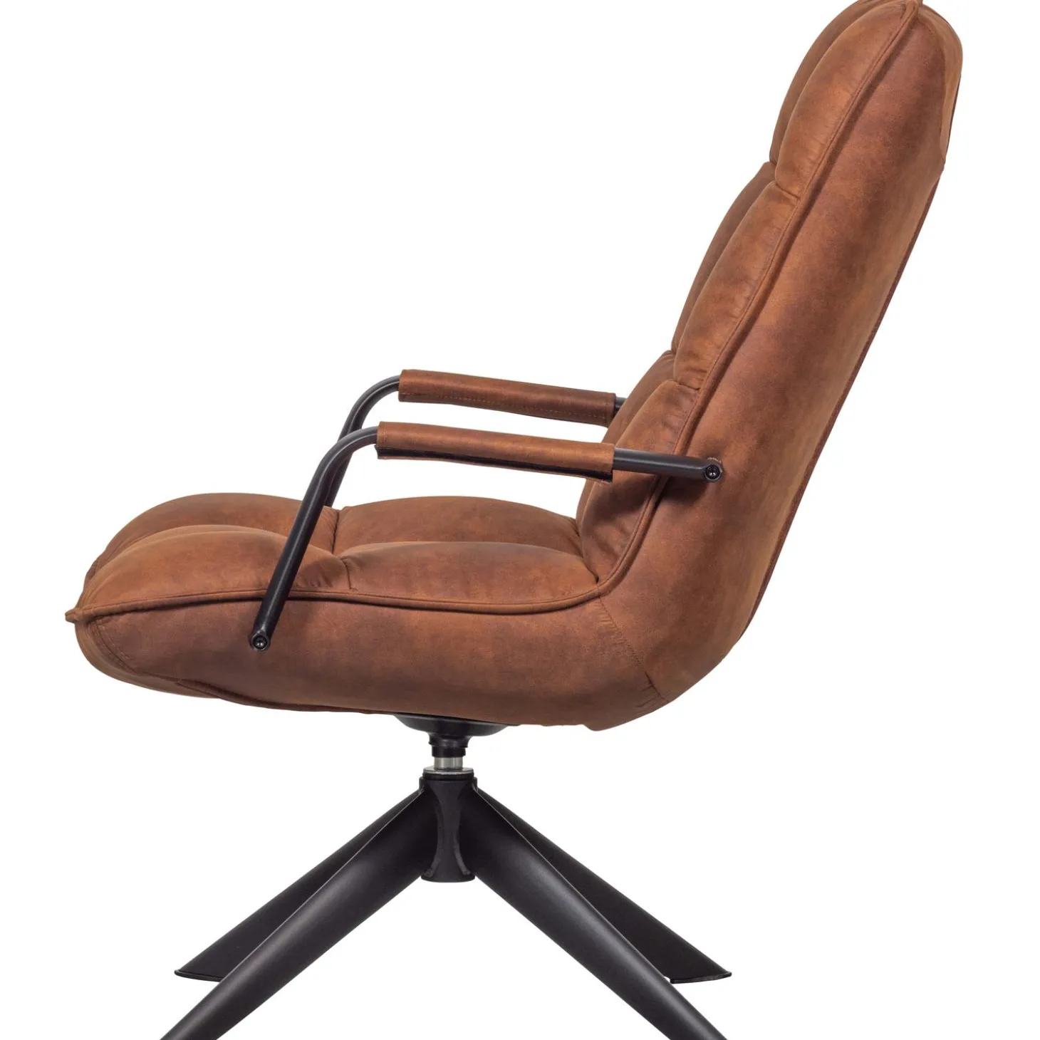 jouke-draaifauteuil-met-armleu-KvtMgwwQ-3.webp Fashion WOOOD Jouke Draaifauteuil Met Armleuning Leerlook Cognac