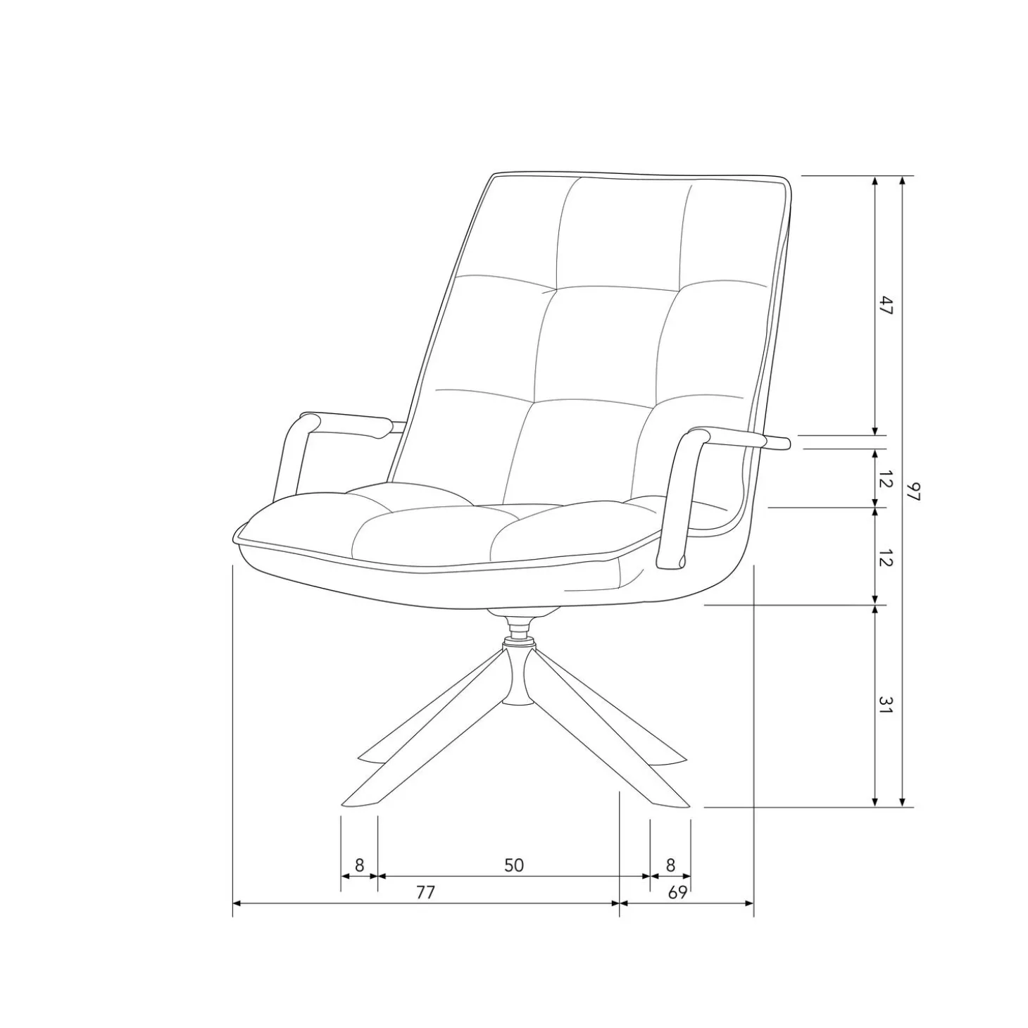 jouke-draaifauteuil-met-armleu-KvtMgwwQ-8.webp Fashion WOOOD Jouke Draaifauteuil Met Armleuning Leerlook Cognac