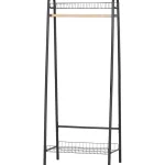 Best WOOOD Jovi Kledingrek Metaal Zwart