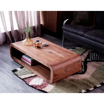 Hot WOOOD Kin Salontafel Acaciahout Naturel