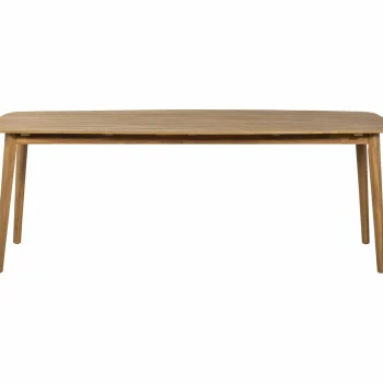 Clearance WOOOD Kris Tuintafel Acacia Hout Naturel 215x90 Cm