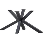 Sale WOOOD Kruisvorm Poot Metaal Zwart