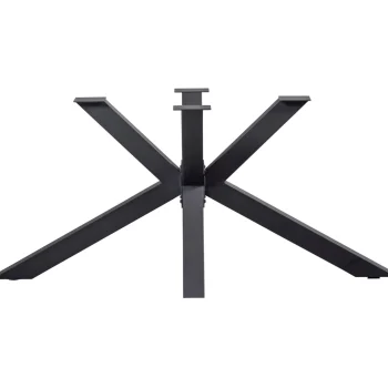 Sale WOOOD Kruisvorm Poot Metaal Zwart