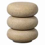 New WOOOD Laurel Bijzettafel Met Spikkels Beige