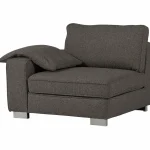 New WOOOD Lazy 1-zits Element Met Arm Links Bouclé Antraciet