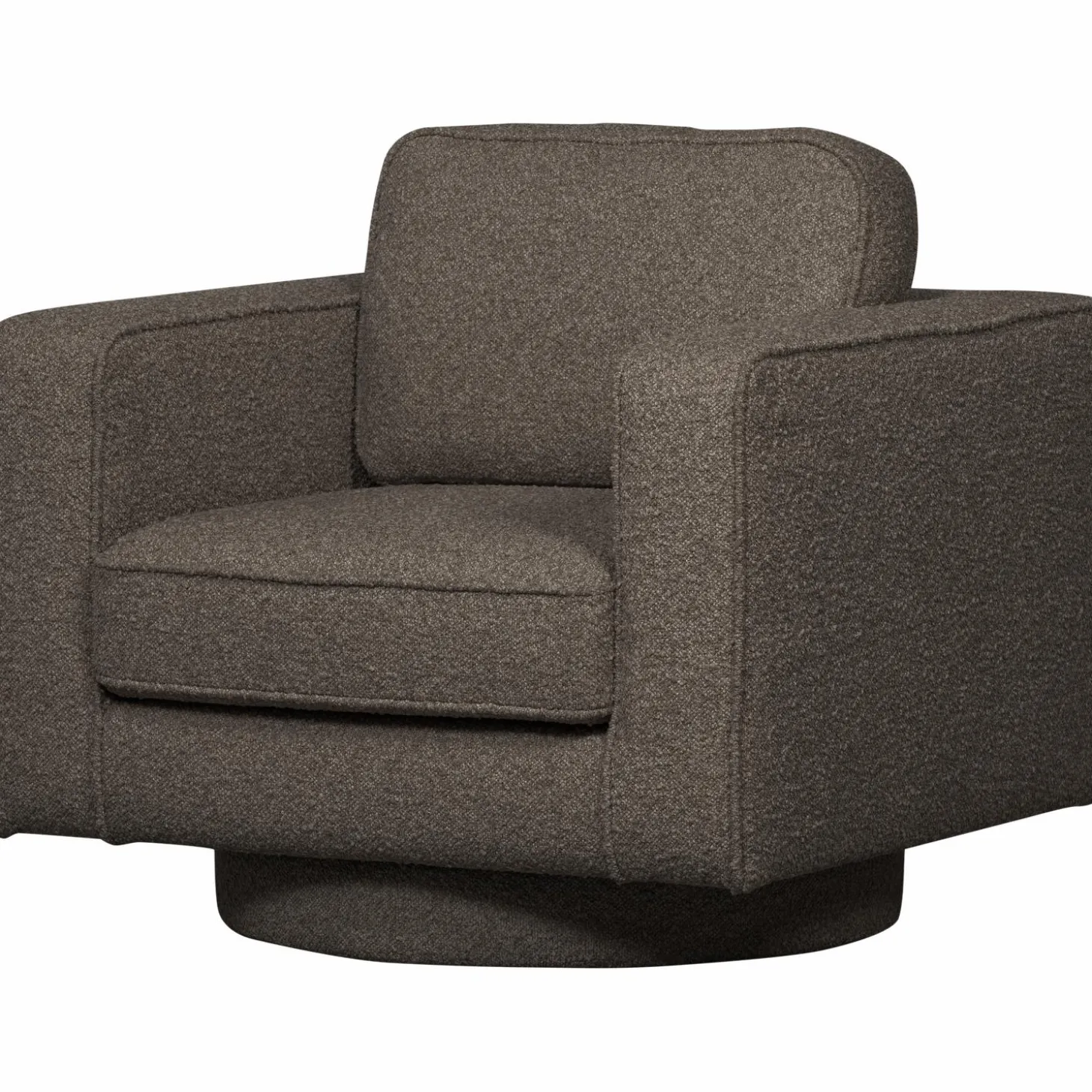 lazy-draaifauteuil-boucl-antra-lxDdvfbT-0.webp Online WOOOD Lazy Draaifauteuil Bouclé Antraciet