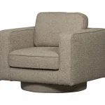 Fashion WOOOD Lazy Draaifauteuil Bouclé Zand