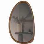 Clearance WOOOD Leif Spiegel Hout Naturel 64x38 Cm