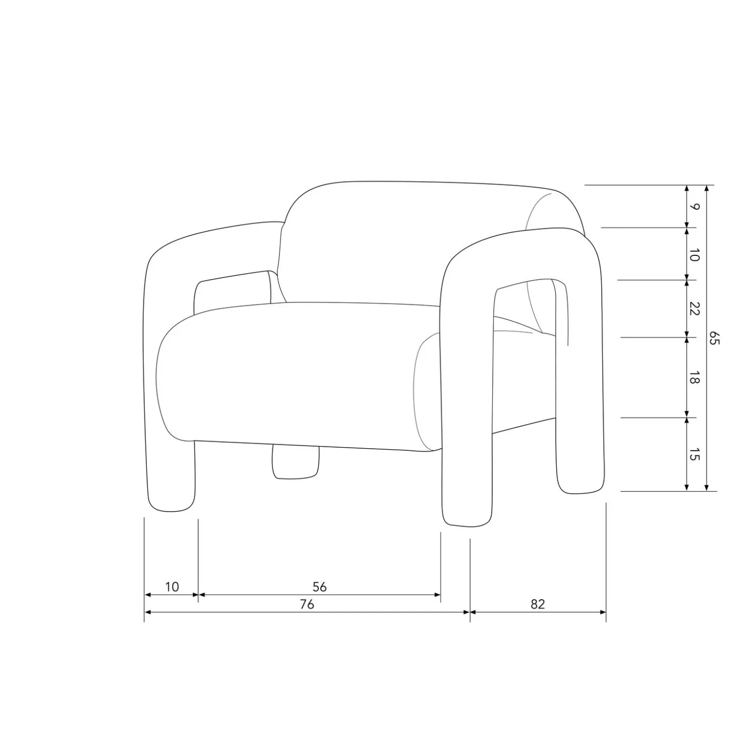 lenny-fauteuil-in-grove-textuu-MaJkjmPi-9.webp Clearance WOOOD Lenny Fauteuil In Grove Textuur Goud/geel