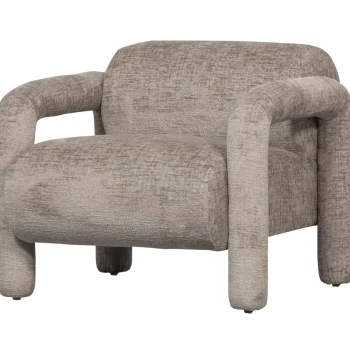 Best WOOOD Lenny Fauteuil In Grove Textuur Zand