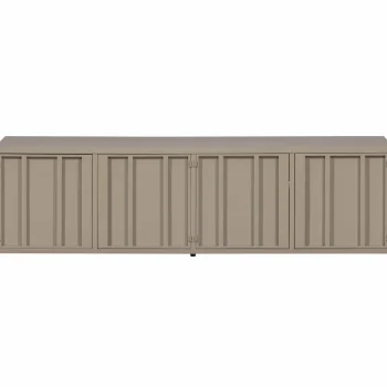 Outlet WOOOD Level Tv Meubel Metaal 44x160 Cm Zand