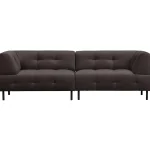 Discount WOOOD Lloyd 4-zits Bank Gewassen Velvet Cast Iron