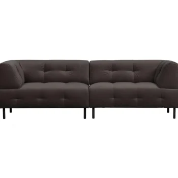 Discount WOOOD Lloyd 4-zits Bank Gewassen Velvet Cast Iron