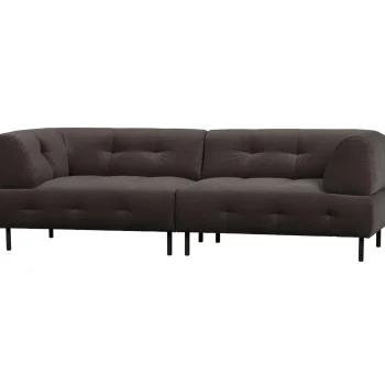 Discount WOOOD Lloyd 4-zits Bank Gewassen Velvet Cast Iron