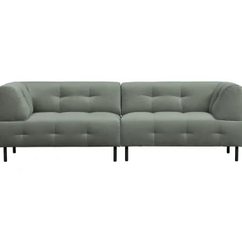 New WOOOD Lloyd 4-zits Bank Velvet Waterplant