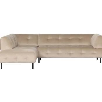 Best WOOOD Lloyd Hoekbank Links Velvet Zeezout