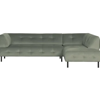 Online WOOOD Lloyd Hoekbank Rechts Velvet Waterplant