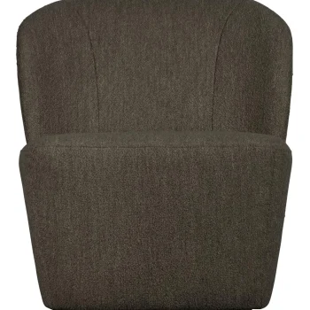 Online WOOOD Lofty Fauteuil Bouclé Bruin