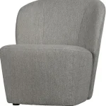 Discount WOOOD Lofty Fauteuil Bouclé Grijs