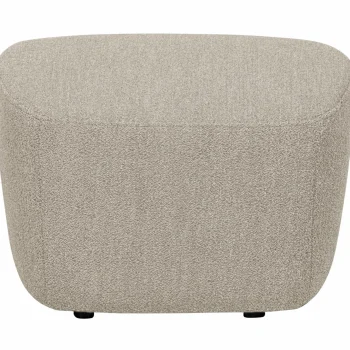 Hot WOOOD Lofty Hocker Bouclé Naturel