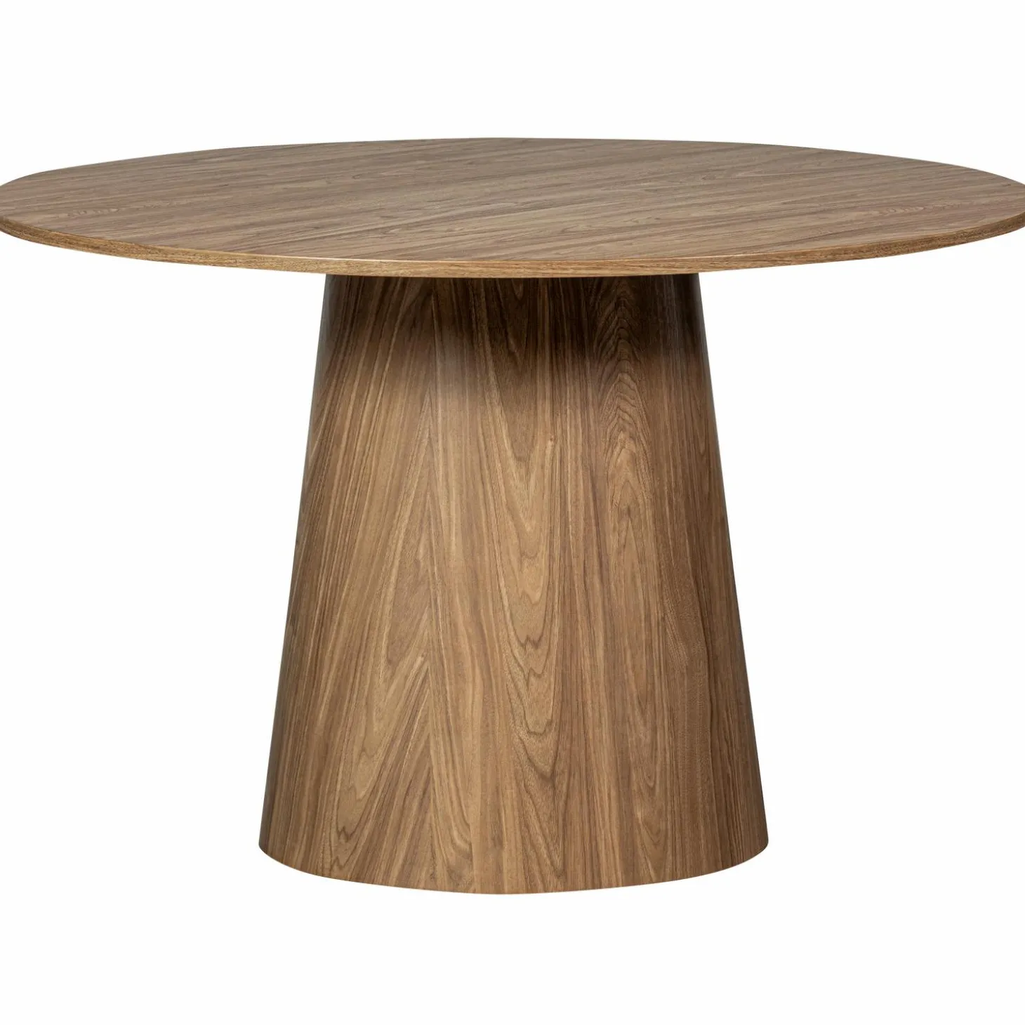 maan-eettafel-rond-mdf-walnoot-kfwSRHDw-0.webp Best WOOOD Maan Eettafel Rond Mdf ø120 Cm Walnoot