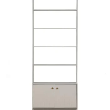 New WOOOD Madu Boekenkast Grenen Wolkengrijs