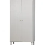 Outlet WOOOD Madu Garderobekast Grenen Wolkengrijs