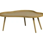 Online WOOOD Mae Bijzettafel Organisch Langwerpig Hout Alpaca