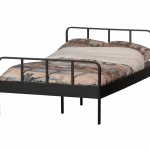 Discount WOOOD Mees Bed Twijfelaar Metaal Zwart 120x200 Cm