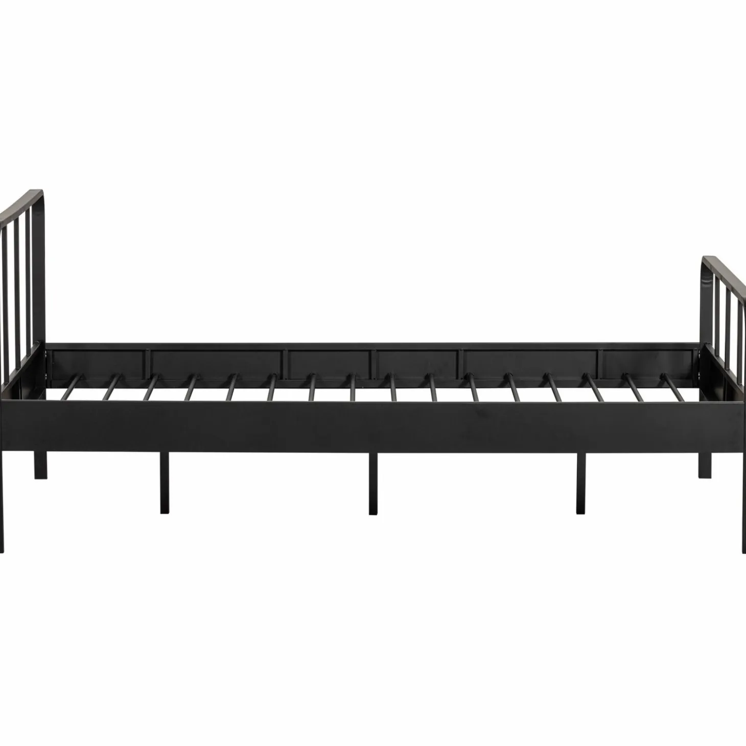 mees-bed-twijfelaar-metaal-zwa-sJECRRKr-4.webp Discount WOOOD Mees Bed Twijfelaar Metaal Zwart 120x200 Cm