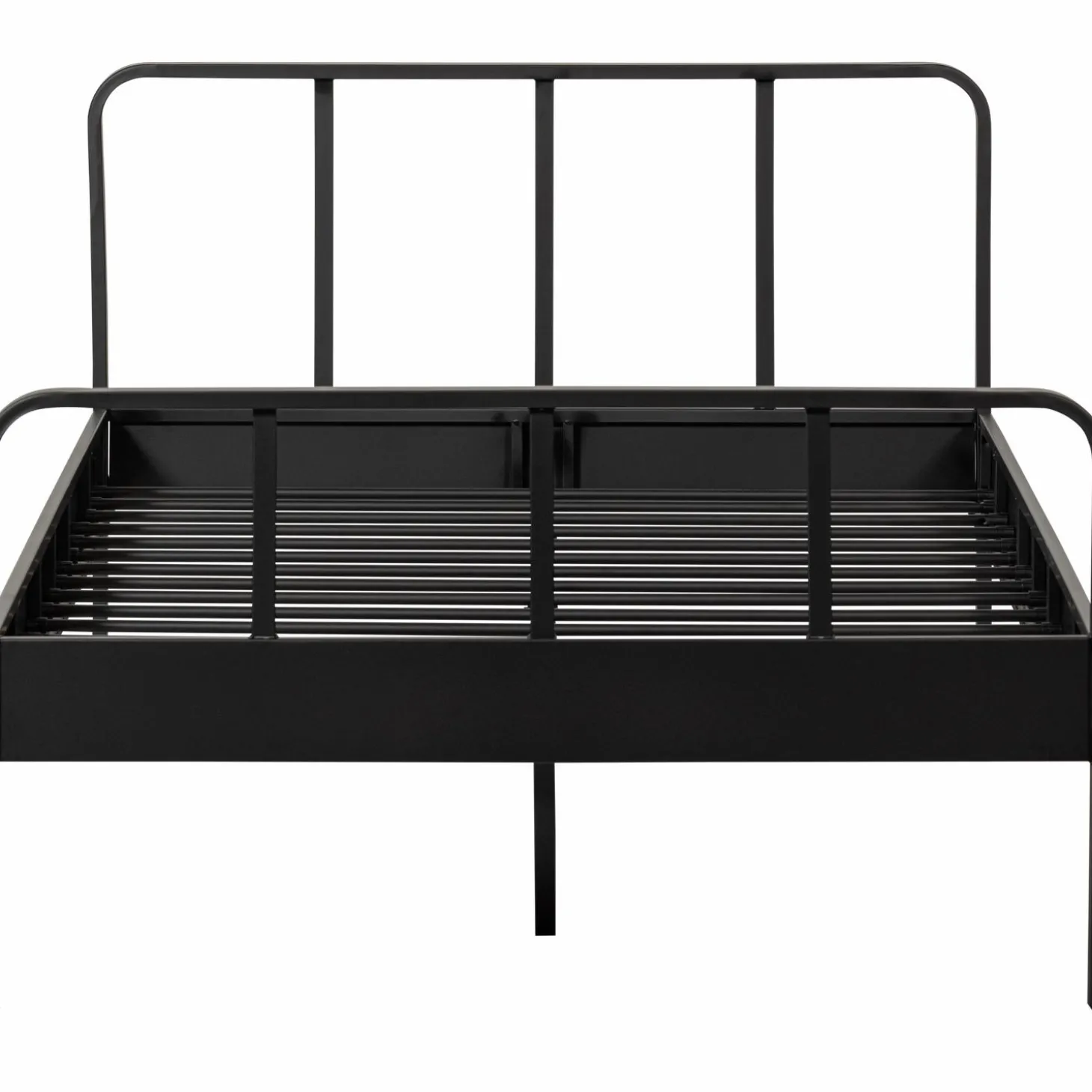 mees-bed-twijfelaar-metaal-zwa-sJECRRKr-6.webp Discount WOOOD Mees Bed Twijfelaar Metaal Zwart 120x200 Cm