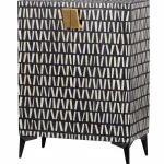 Sale WOOOD Menne Opbergkast Zwart/wit