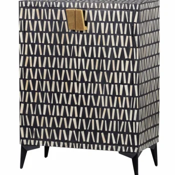 Sale WOOOD Menne Opbergkast Zwart/wit