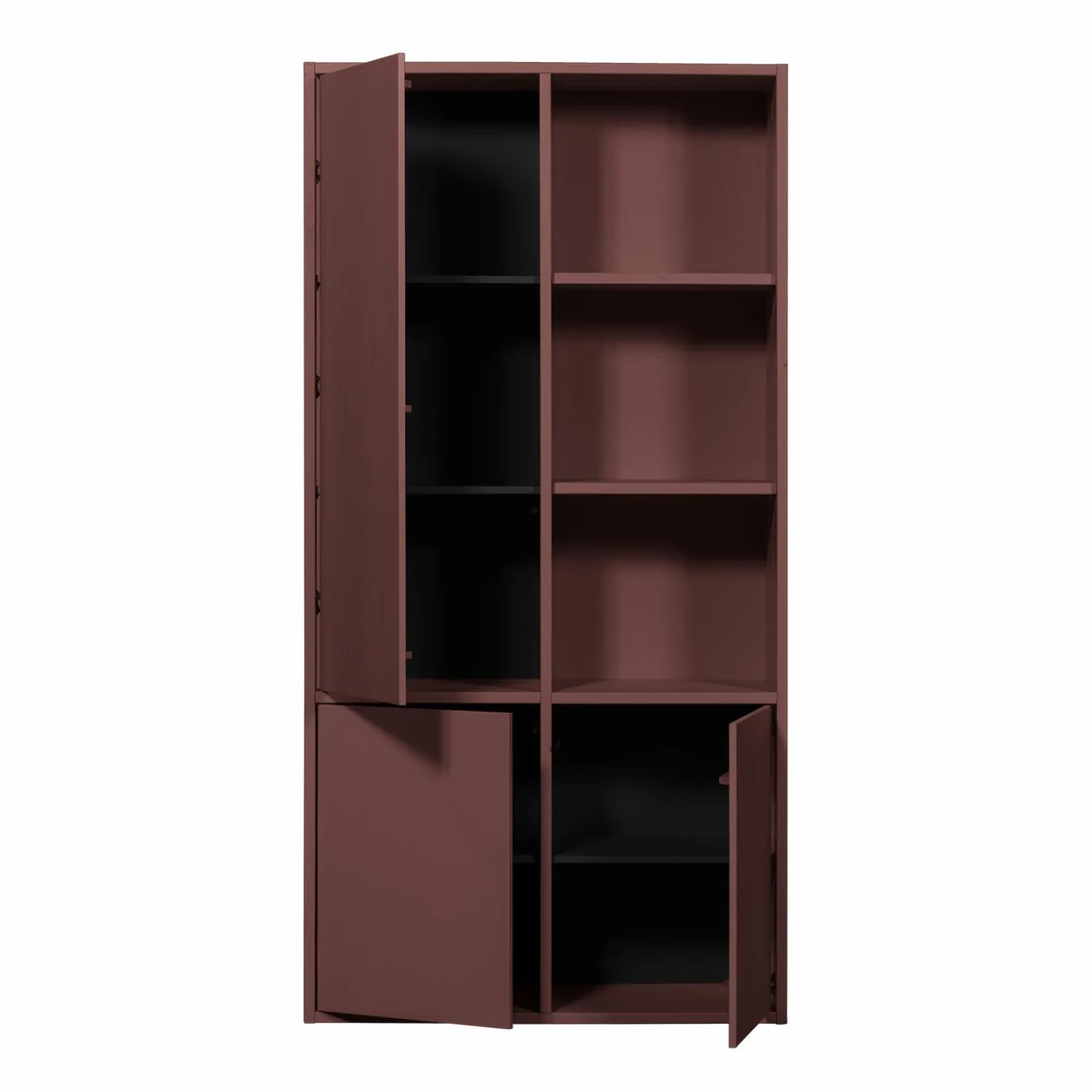 merel-opbergkast-grenen-bordea-YSapRUOx-4.webp Best WOOOD Merel Opbergkast Grenen Rood Bordeaux