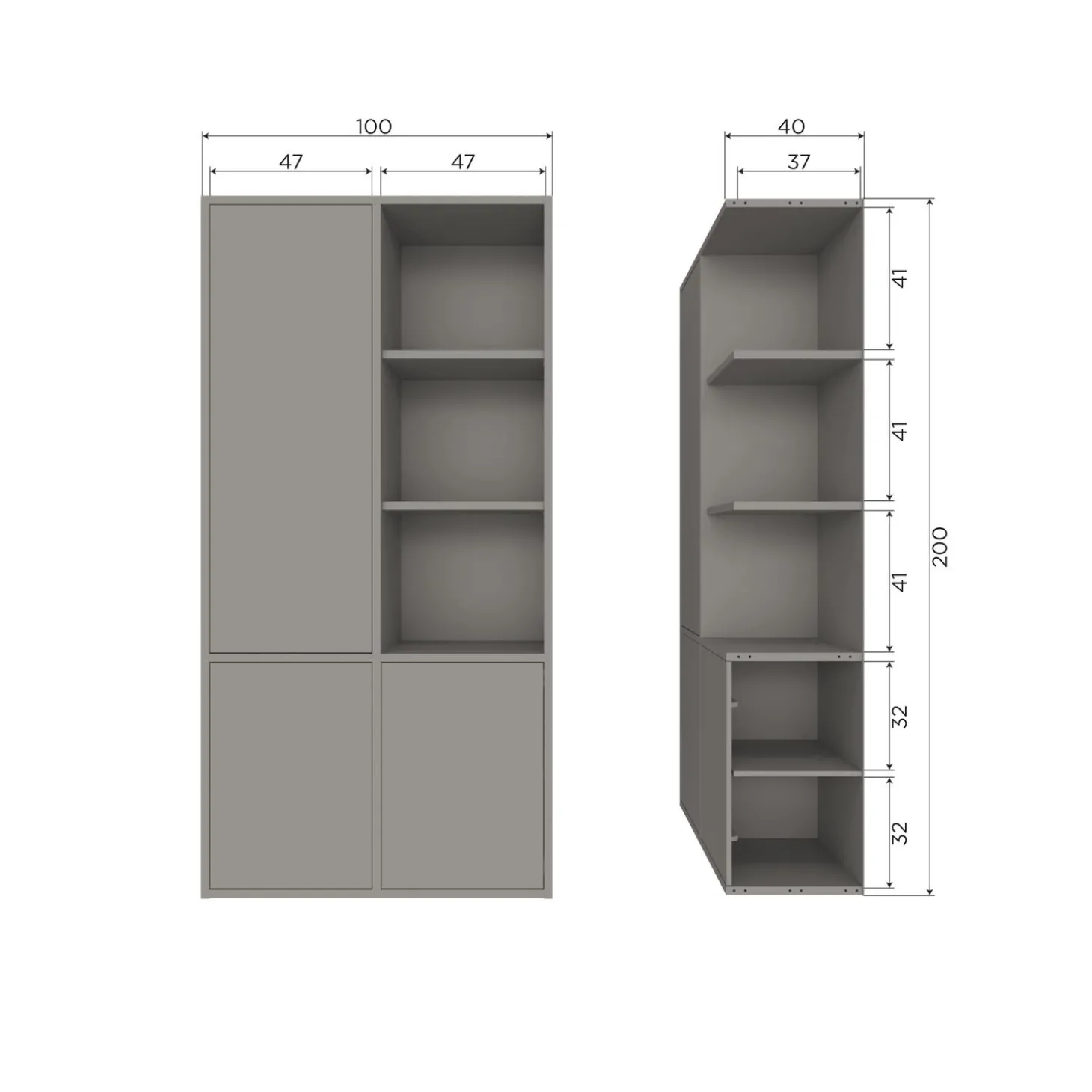 merel-opbergkast-grenen-warmgr-ATldakrG-8.webp Clearance WOOOD Merel Opbergkast Grenen Warmgrijs Warm Grijs