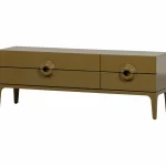 Clearance WOOOD Merge Tv Meubel Hout Honinggeel