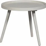 Sale WOOOD Mesa Bijzettafel M Hout 45xø45 Zand