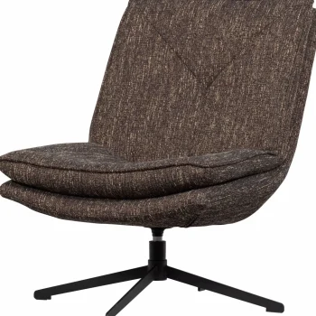Sale WOOOD Milaro Draaifauteuil Melange Bruin