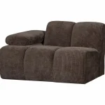 Discount WOOOD Mojo 1-zits Element Arm Links Ribstof Bruin