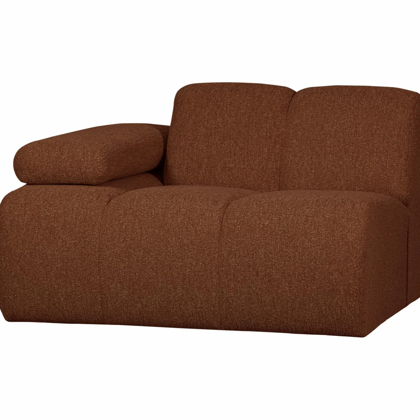 mojo-1-zits-element-arm-links-lmGZDsLd-0.webp Clearance WOOOD Mojo 1-zits Element Arm Links Bouclé Roestbruin Melange